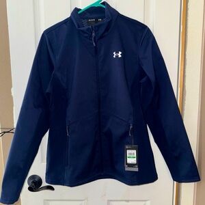 Women’s Under Armour Navy Blue Infrared Soft Shell Coat